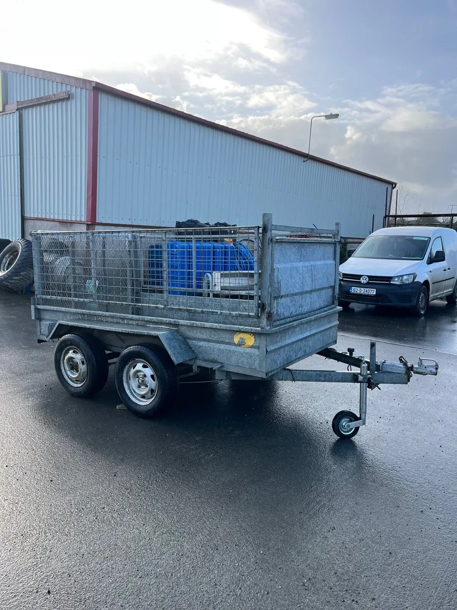 8x4 galvanised mesh trailer - Image 2