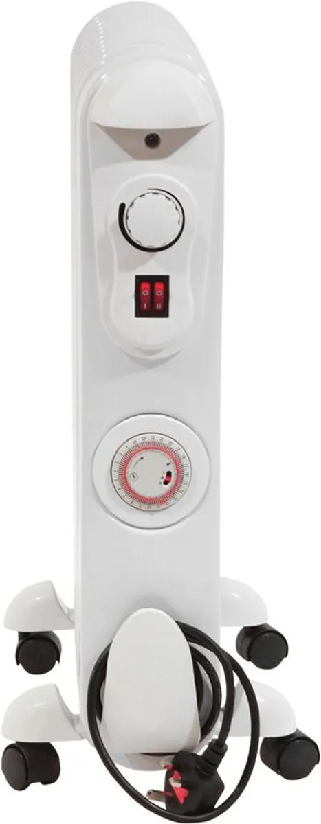 2.5 kW Heater Oil Filled Radiator with 24 Hour Timer - Image 2