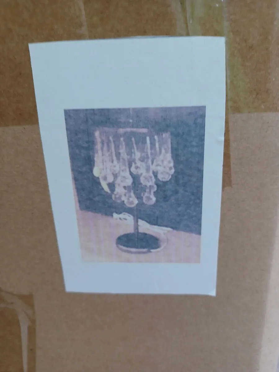 Job Lot - 3 Units - Crystal table light