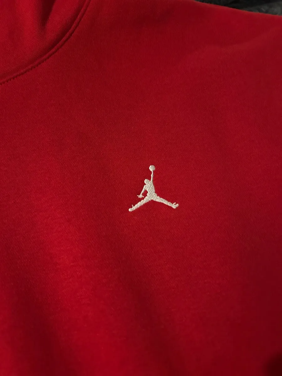 Nike Jordan red hoodie - Image 3