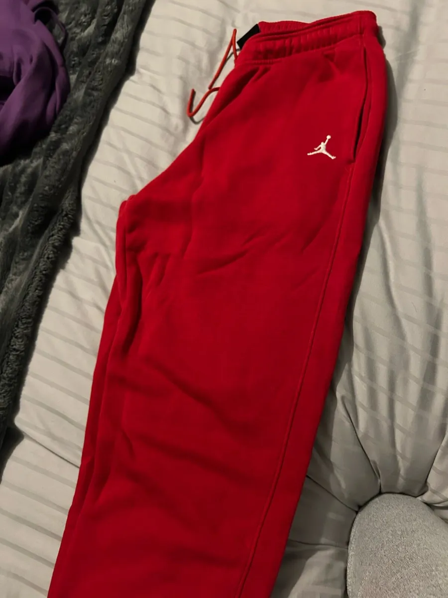 Nike Jordan red bottoms - Image 1