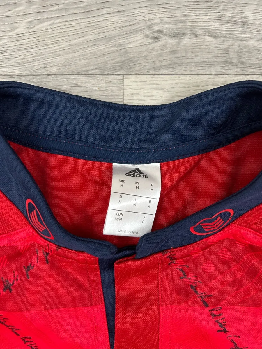 Adidas Munster Rugby Jersey Shirt Mens Medium - Image 4