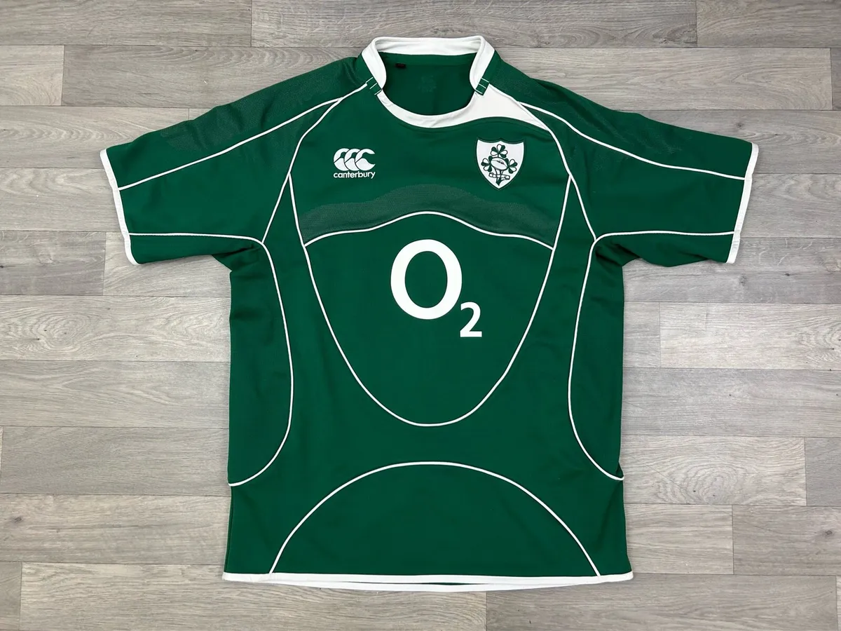 Vintage 2007 Canterbury Ireland Rugby Jersey XL - Image 1
