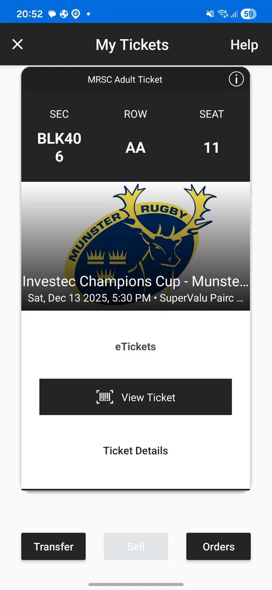 Munster vs Gloucester Cork - Image 1