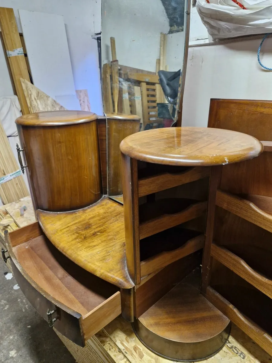 Antique Art Deco Dressing Table, Shrager Brothers - Image 2