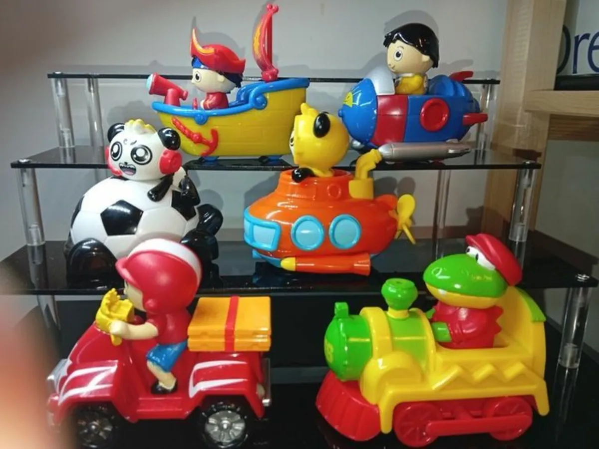 Collection of Ryans world Pocket Watch Racers x6