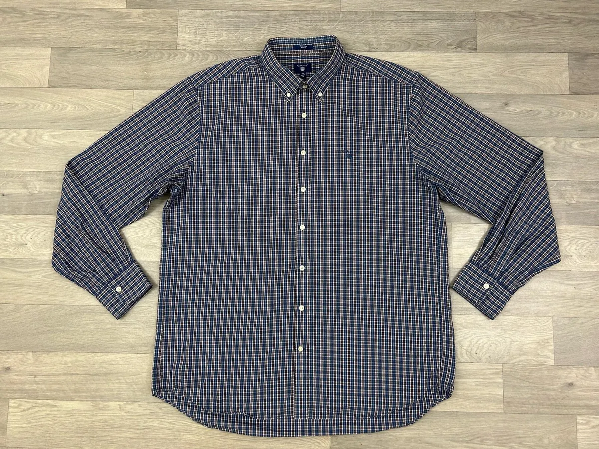 Gant Button Down Check Shirt Mens XXL - Image 1
