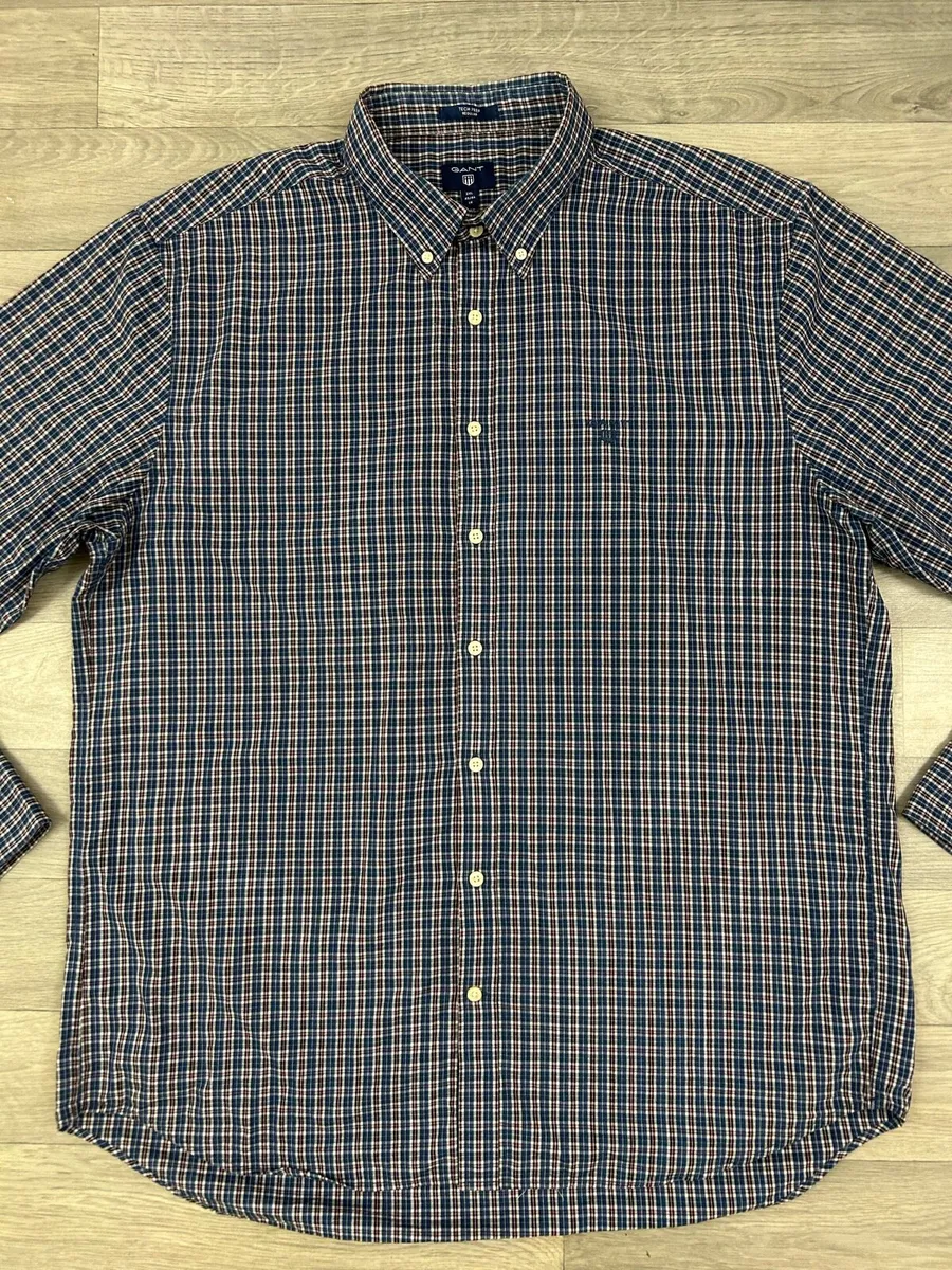 Gant Button Down Check Shirt Mens XXL - Image 2