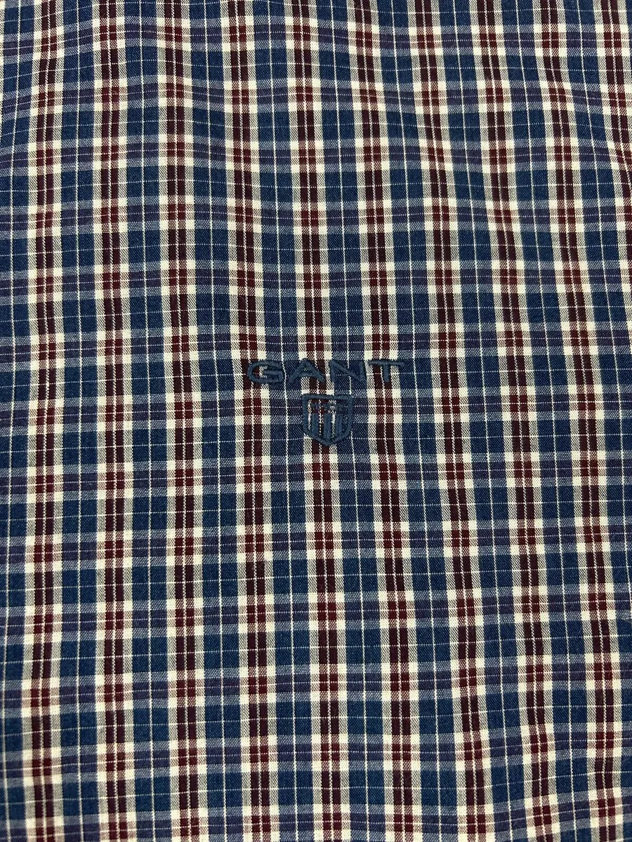 Gant Button Down Check Shirt Mens XXL - Image 3