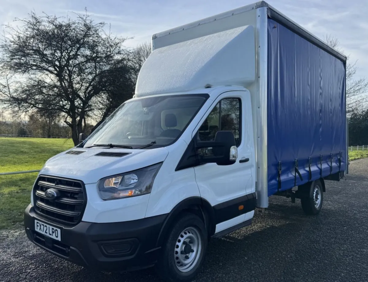 2022 FORD TRANSIT 2.0 350 Leader 4.2m Curtainside - Image 1