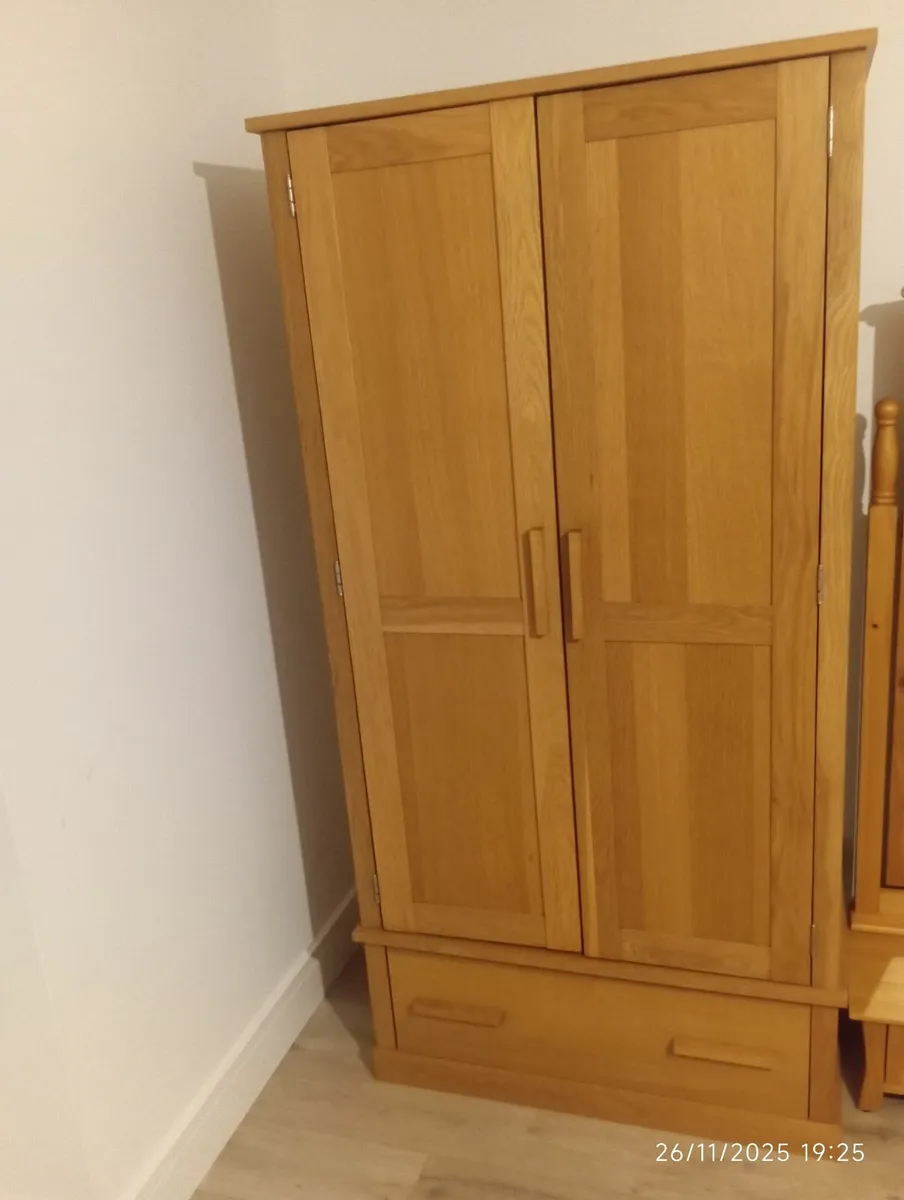 Complete Solid Oak Bedroom Collection - Image 3