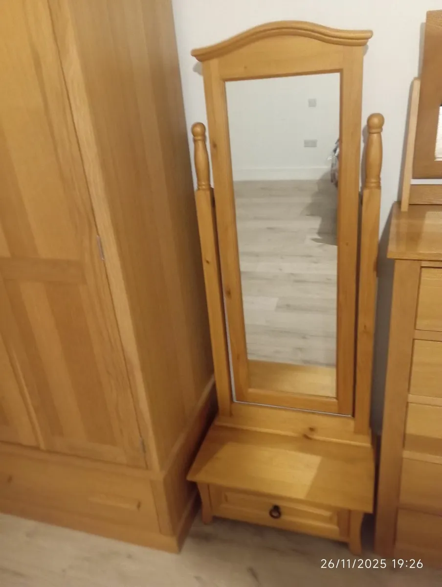 Complete Solid Oak Bedroom Collection - Image 4