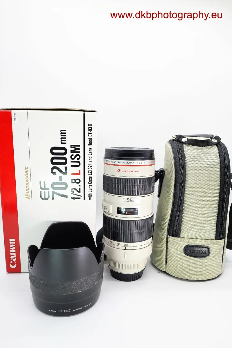 CANON EF 70-200mm F2.8L USM LENS #0531 - Image 2