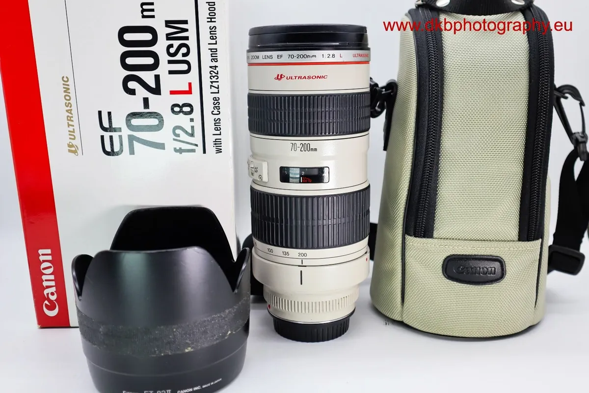 CANON EF 70-200mm F2.8L USM LENS #0531 - Image 1