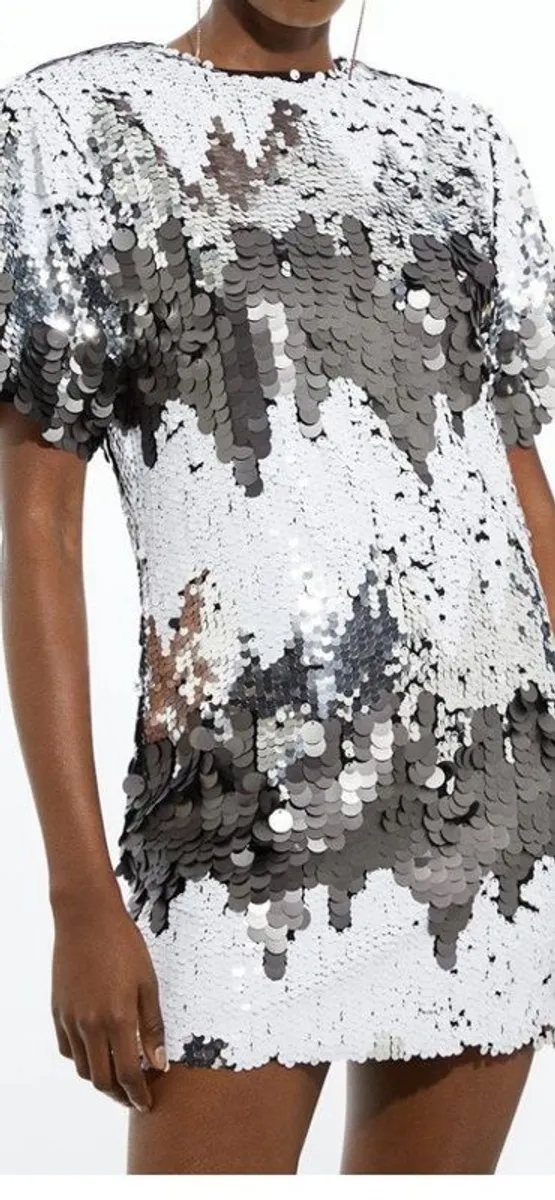 karen Millen Sequin Dress - Image 1