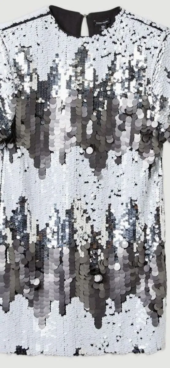 karen Millen Sequin Dress - Image 3