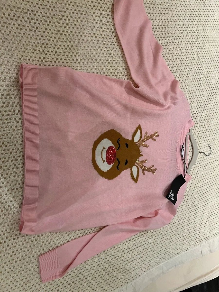 Ladies new Xmas jumper - 12/14 - Image 2