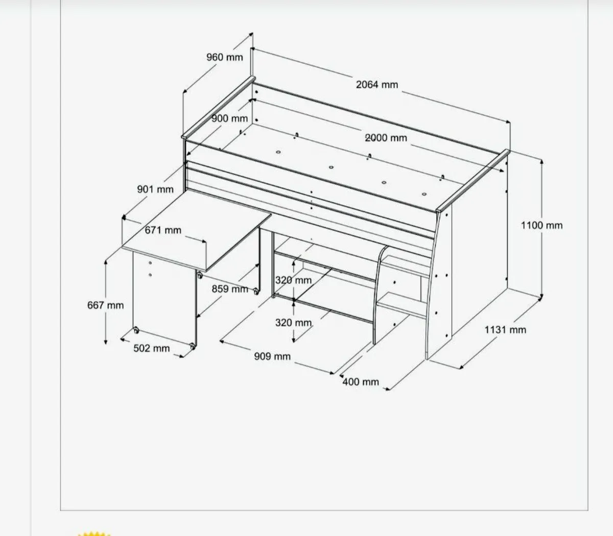 Kids mid sleeper - Image 3