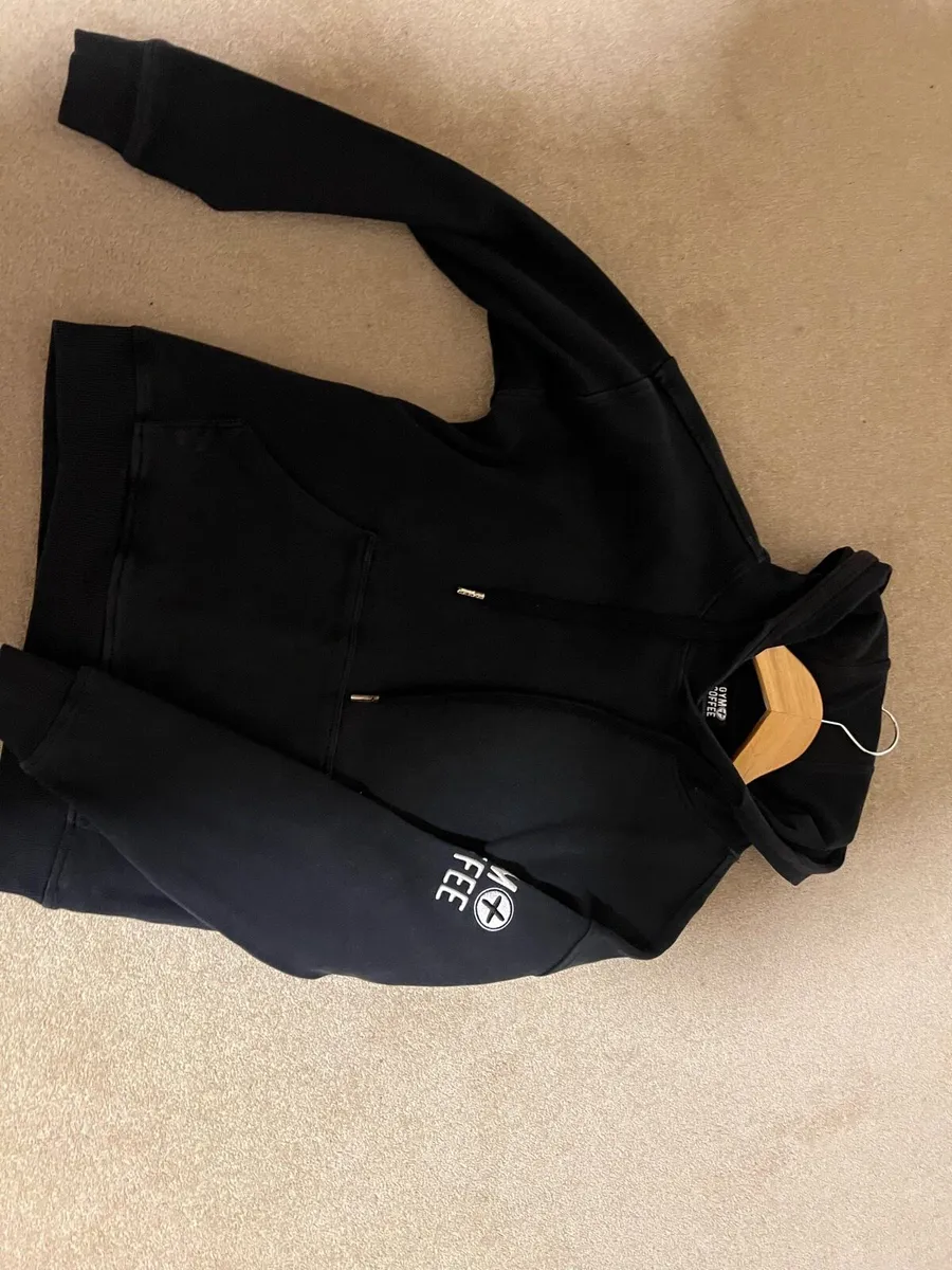 Gym + Coffee black hoody - Image 3