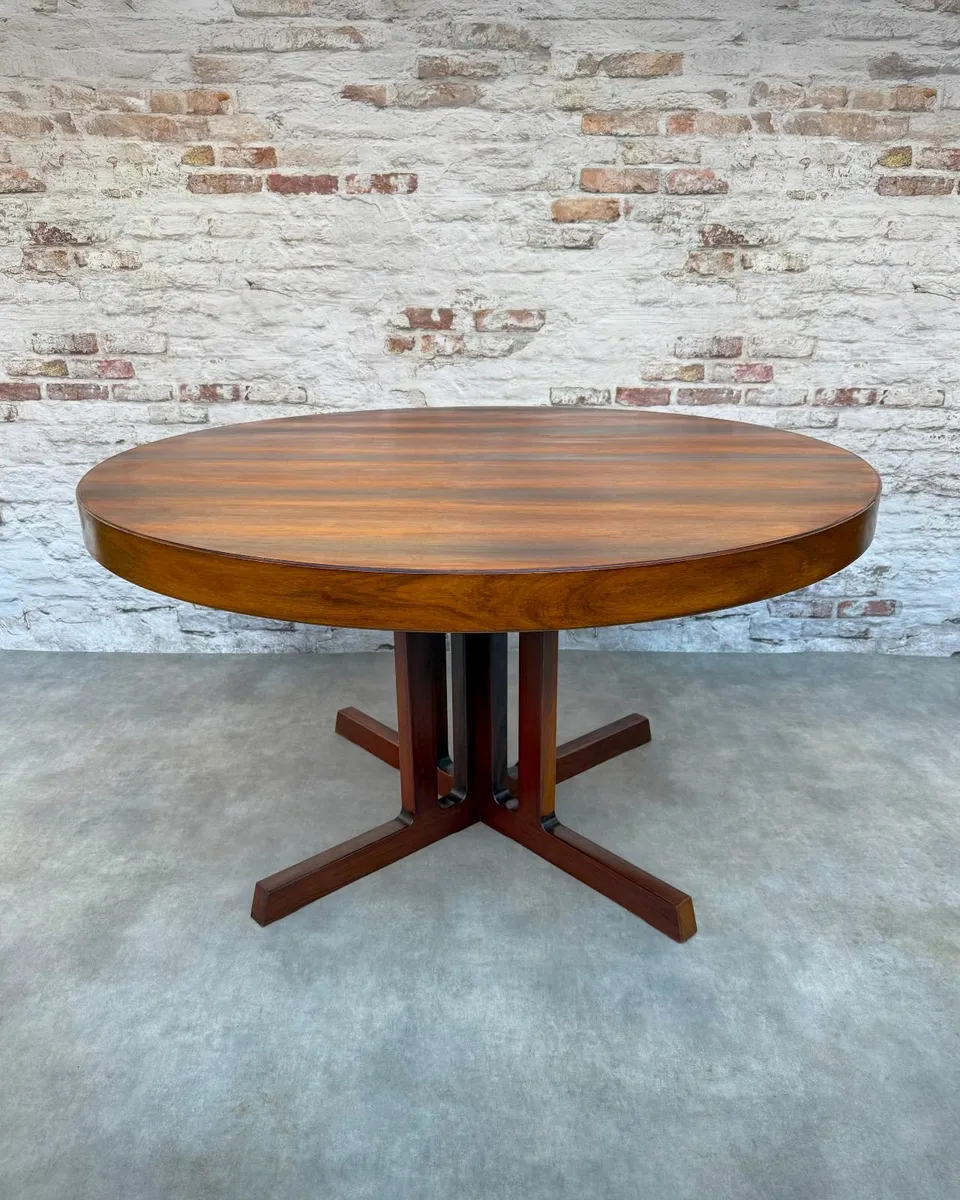 Mid-Century Rosewood Dining Table - Image 3