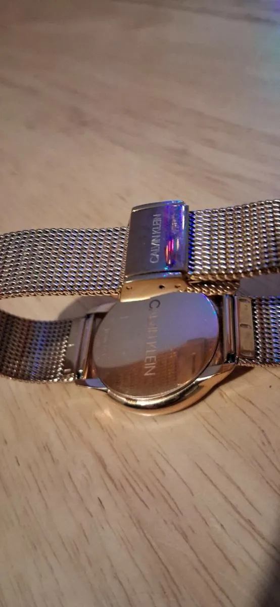 Calvin Klein women's / men's Rose gold watch - Image 2