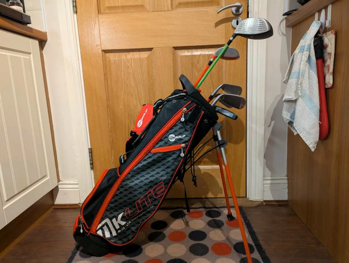 Mkids junior golf set 7-9 (Red) - Image 1