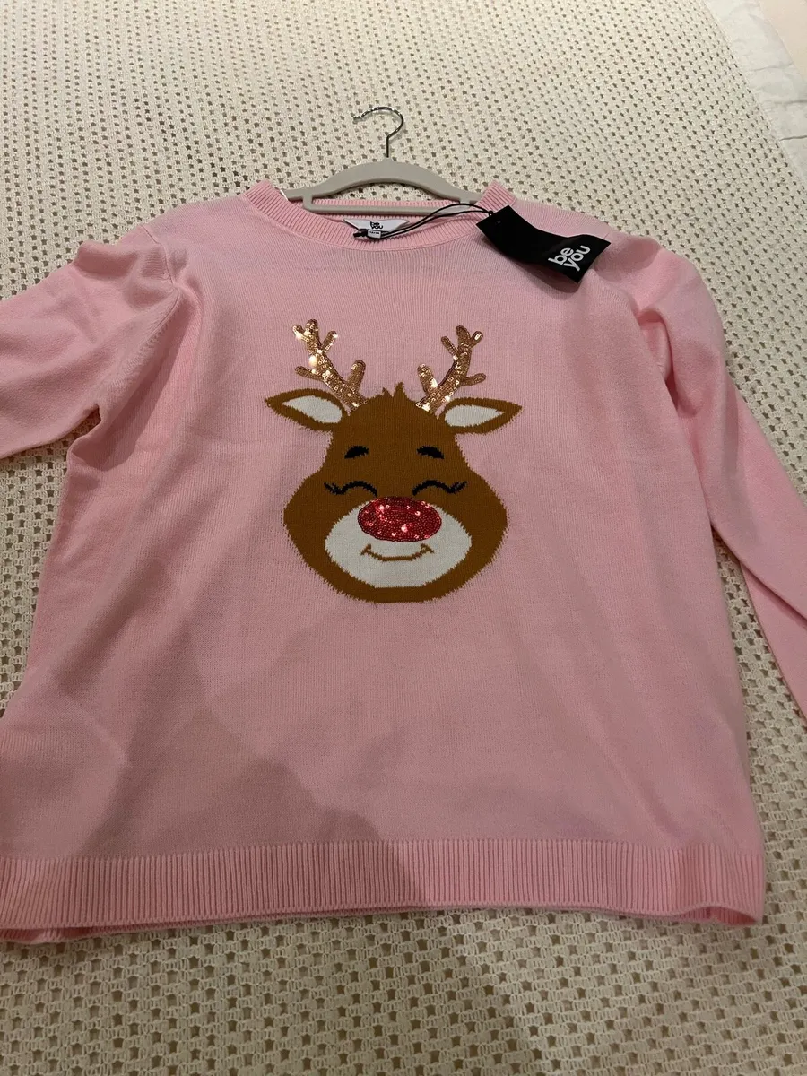Ladies new Xmas jumper - 12/14 - Image 1