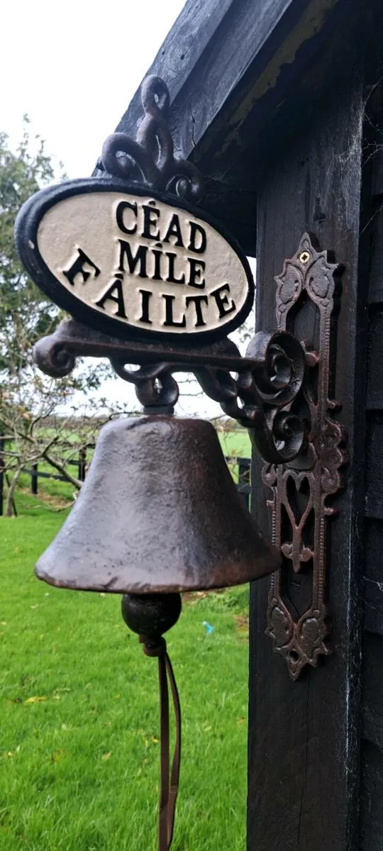 Cead mile falta cast iron bell - Image 2