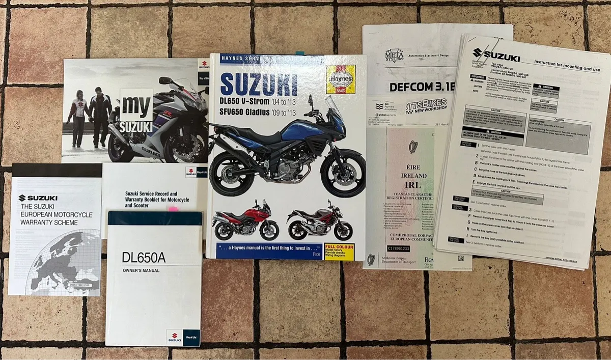 Susuki Vstrom 650 Motorcycle - Image 2