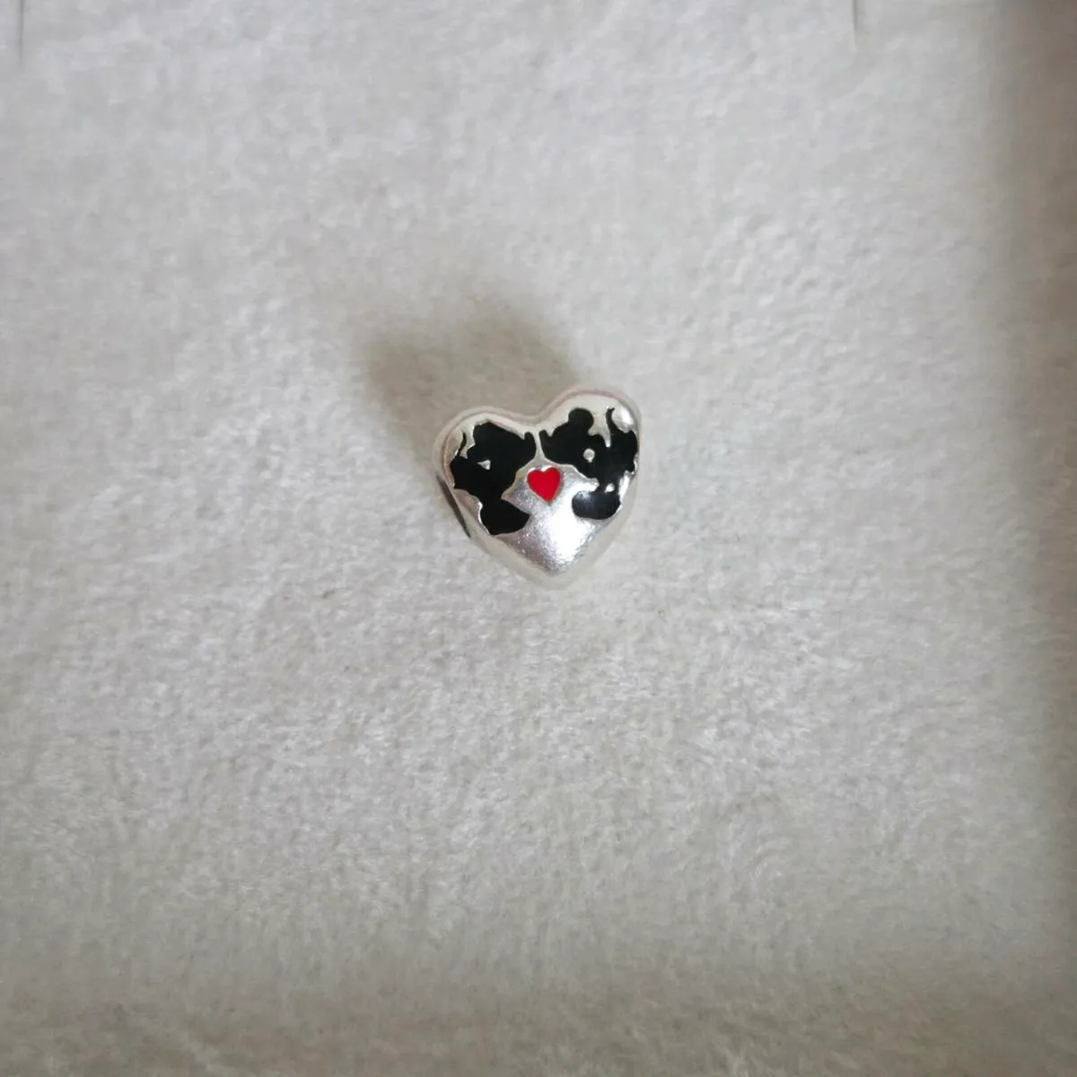 Pandora heart charm Disney Mickey/Minnie mouse - Image 1