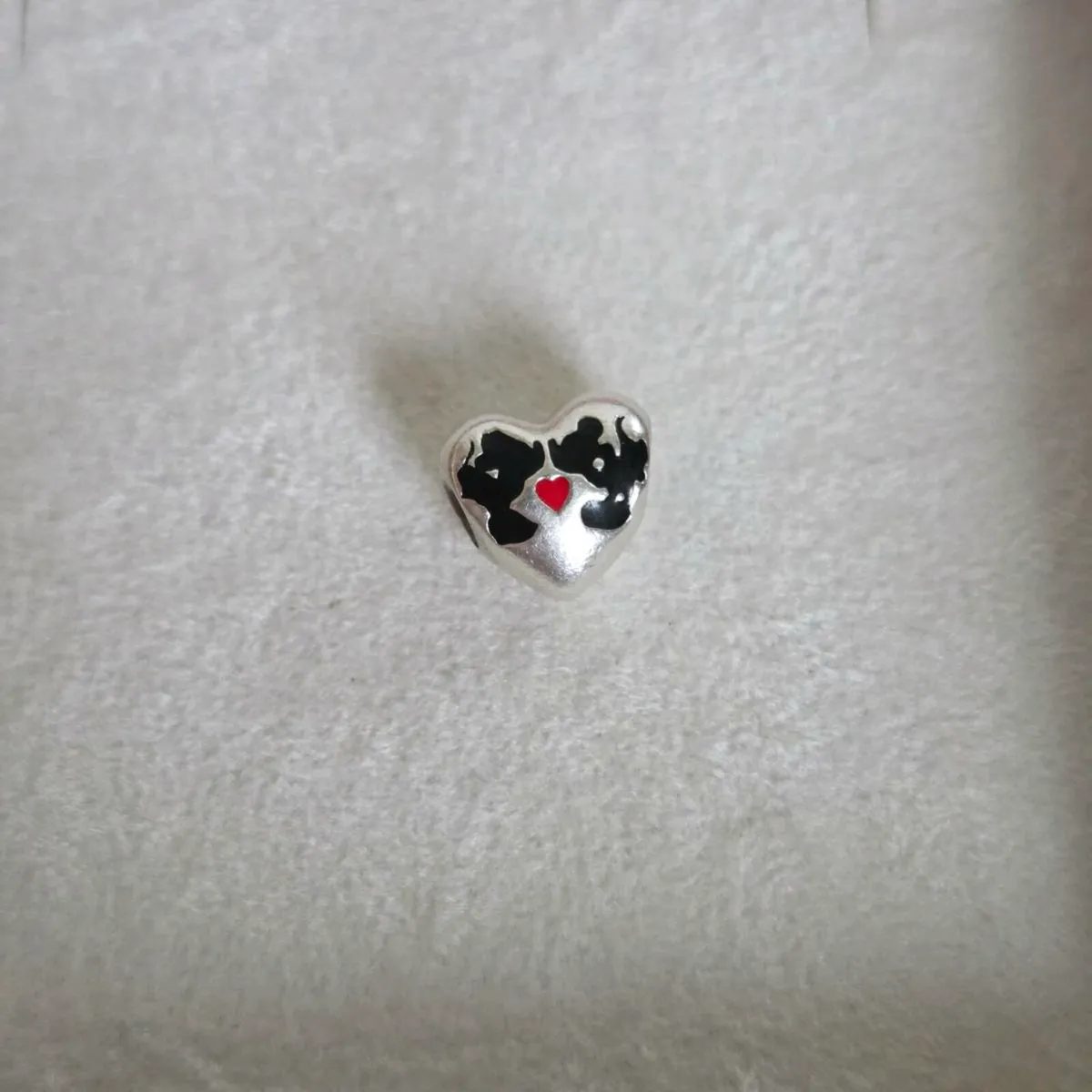 Pandora heart charm Disney Mickey/Minnie mouse - Image 2