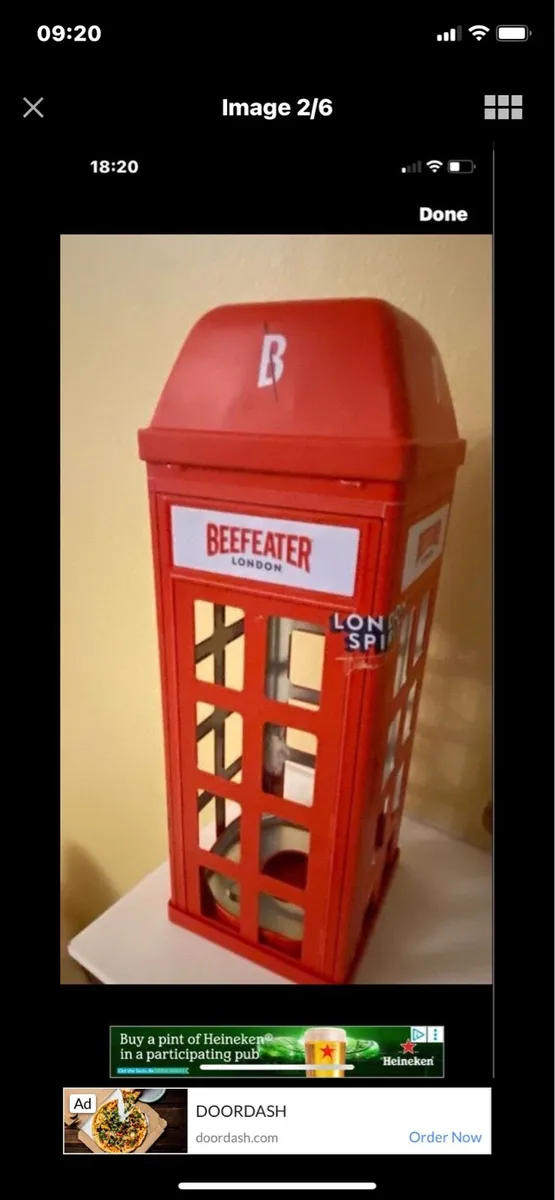 Rare Beefeater London Metal Box - Image 2