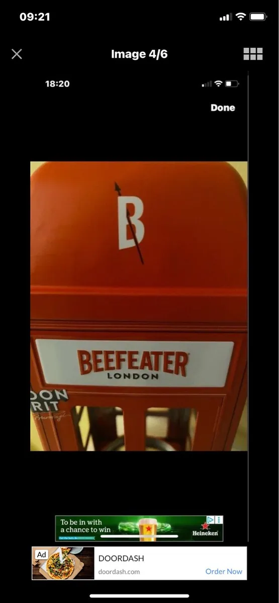 Rare Beefeater London Metal Box - Image 4