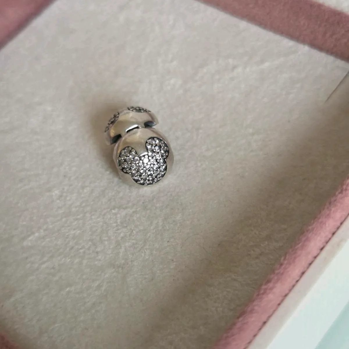 Pandora Mickey sparkly charm clip perfect conditio - Image 2