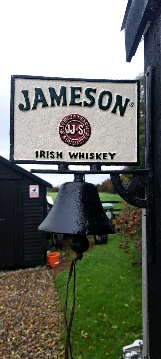 Jameson cast iron bell - Image 3