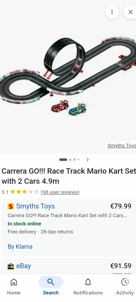 Carrera Go Mariokart Slot Racing System - Image 2