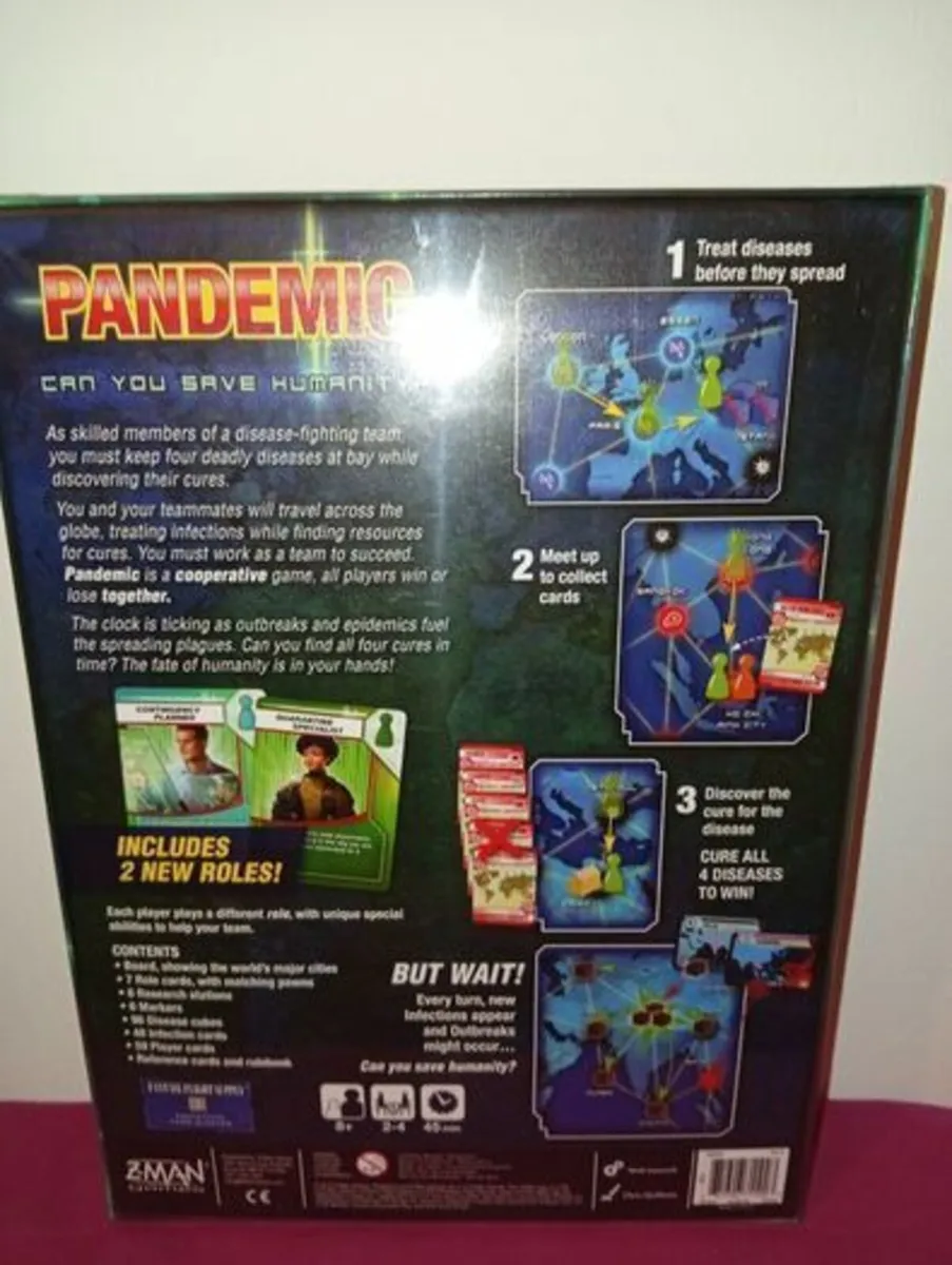 Pandemic International Award Winning Game -sealed - Image 2