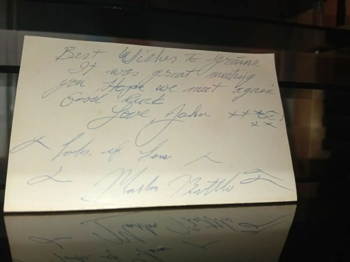 The Irish Express cassette Connors / Battle signed - Image 2