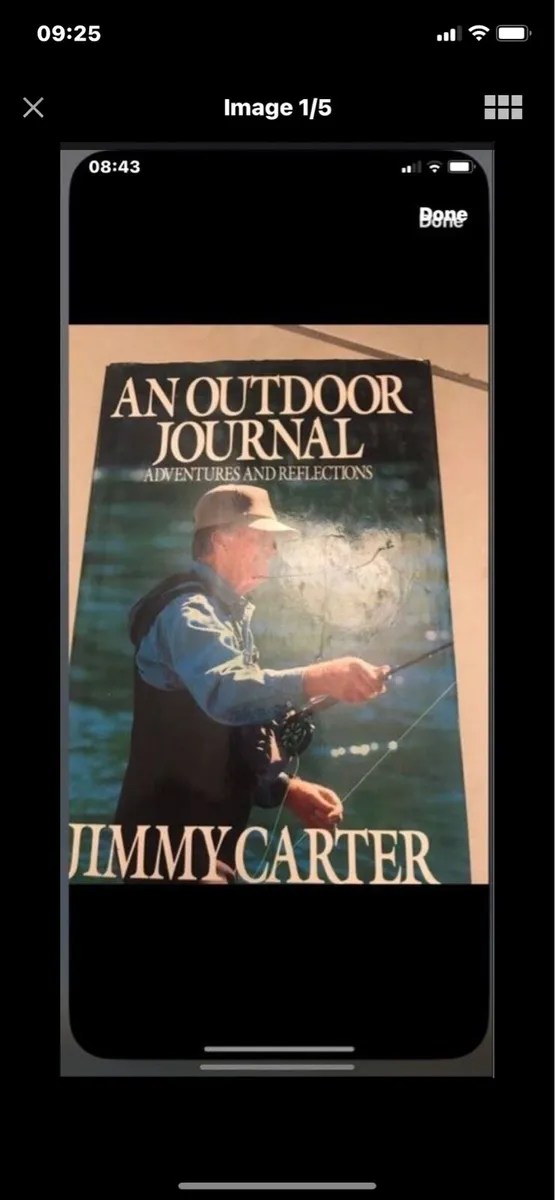 Autographed Jimmy Carter - Adventurer & Reflection - Image 1