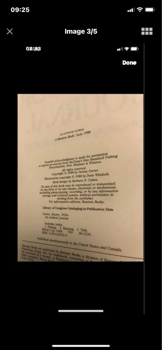 Autographed Jimmy Carter - Adventurer & Reflection - Image 3