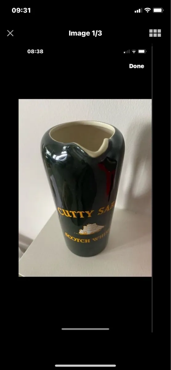 Cutty Sark Scotch Whisky Water Jug - Image 1