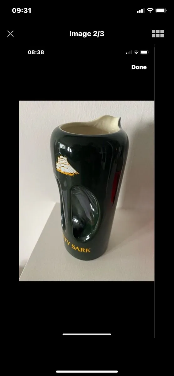 Cutty Sark Scotch Whisky Water Jug - Image 2