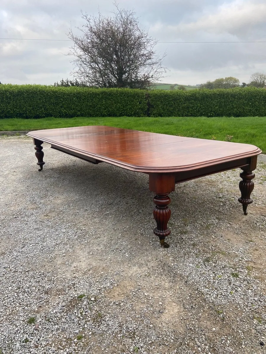 1820s sixteen seater dining table - Image 4