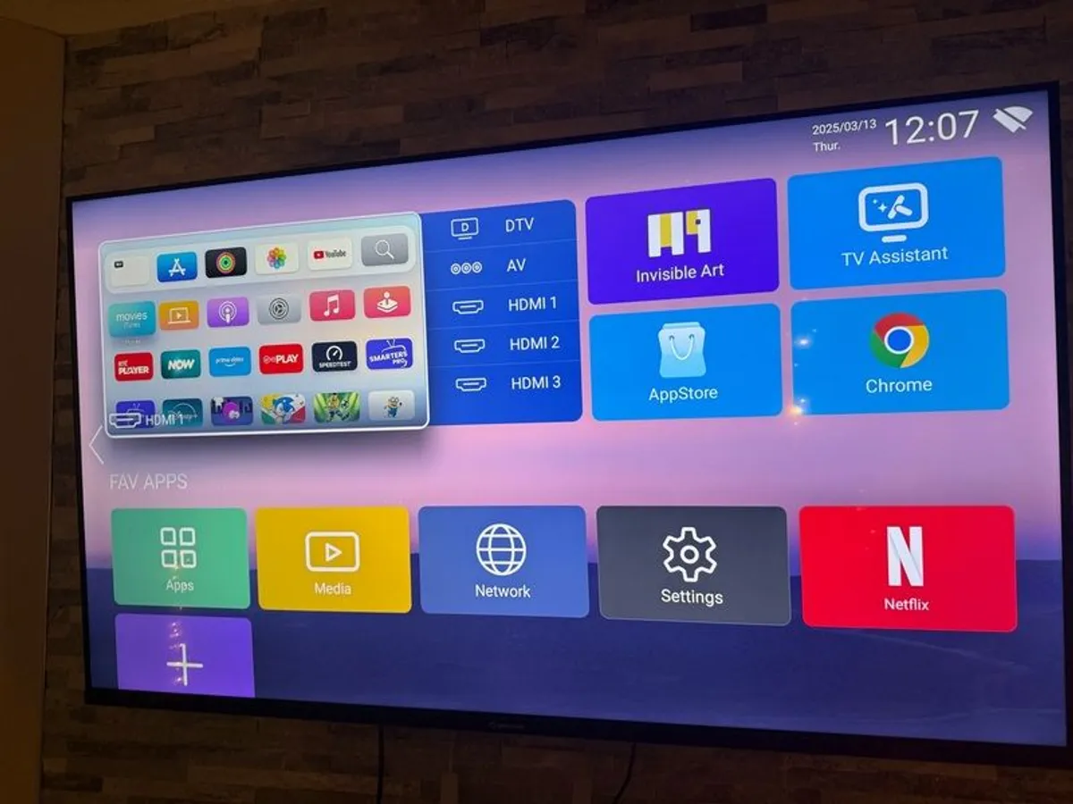 Smart tv 55" Manta from woodies - Image 1