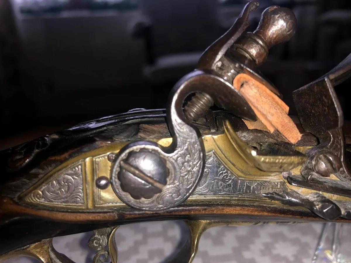 Italian Flintlock Pistol - Image 3