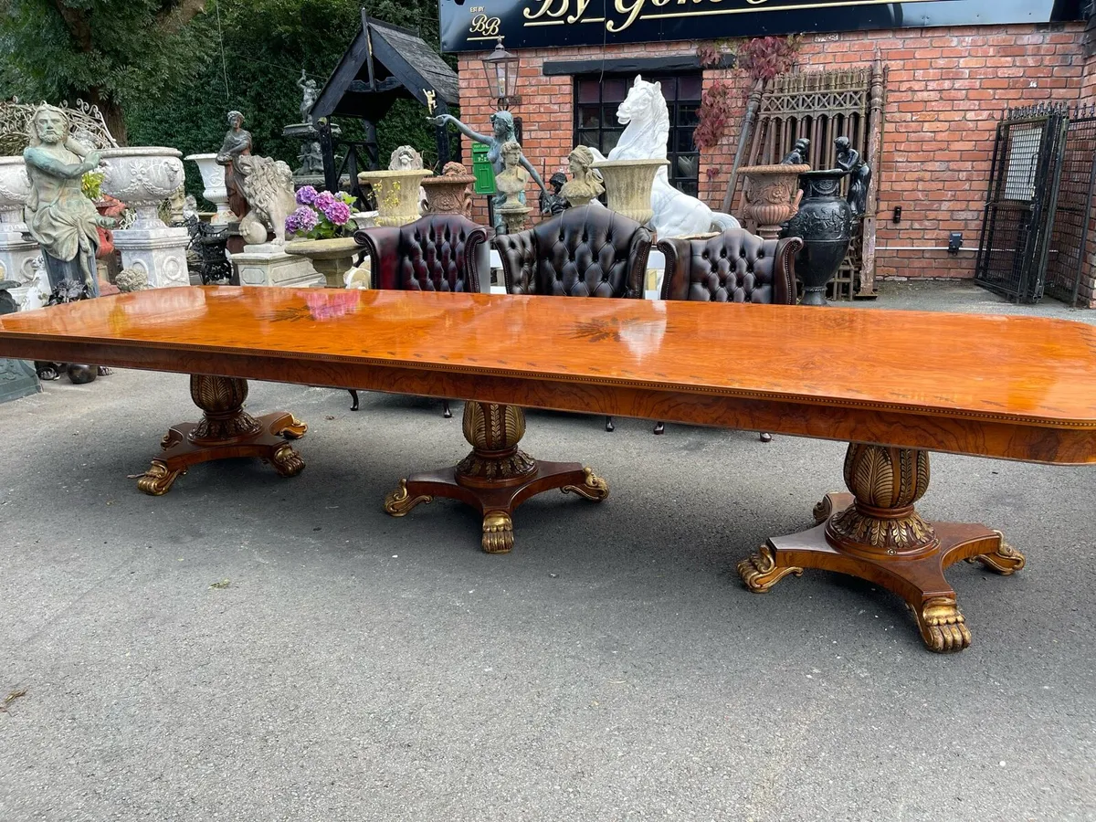 Stunning 16 foot long dining table 🎄🎄🎄 - Image 2