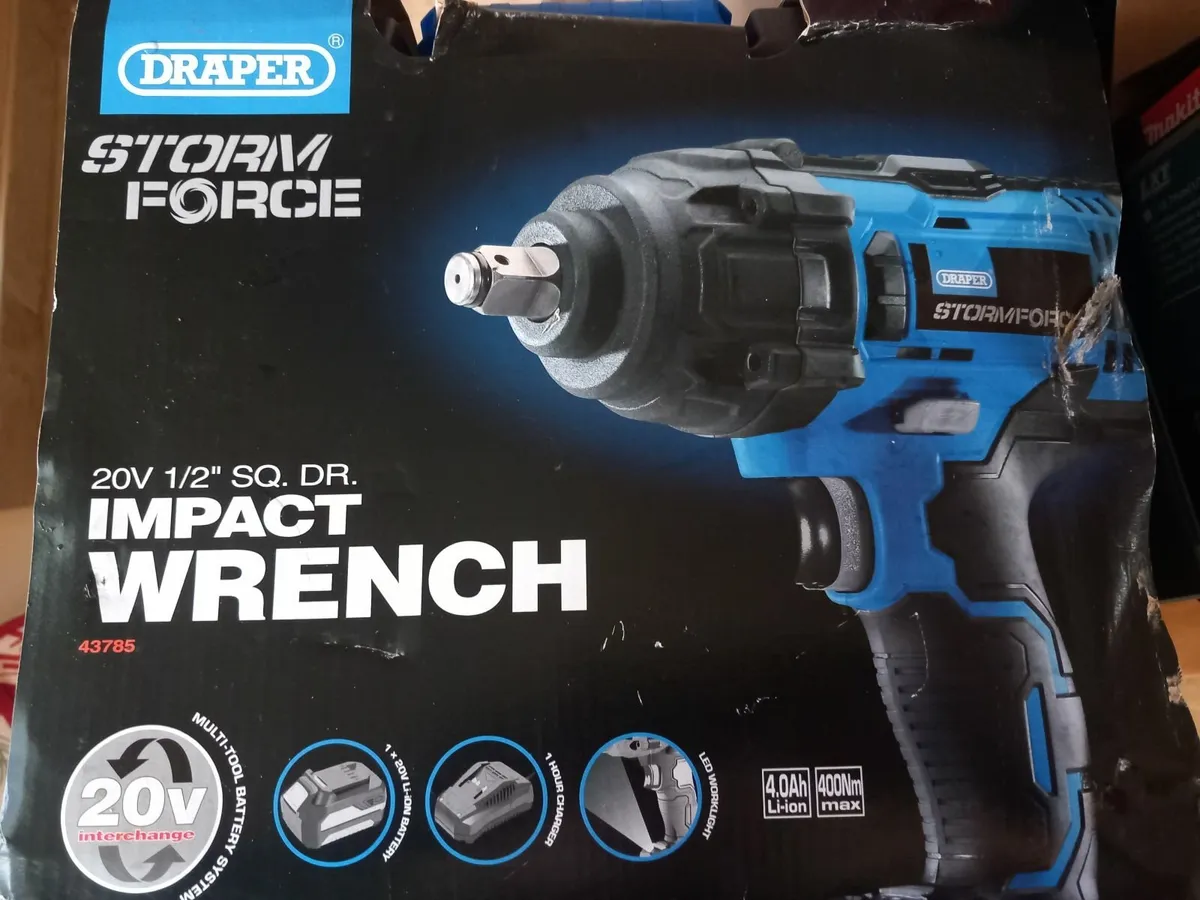 Draper 1/2" impact wrench new