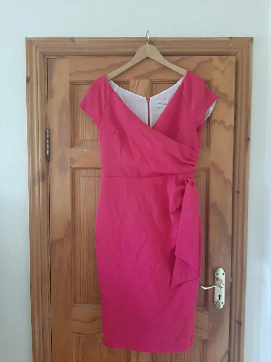 Hot Pink Dress - Image 1