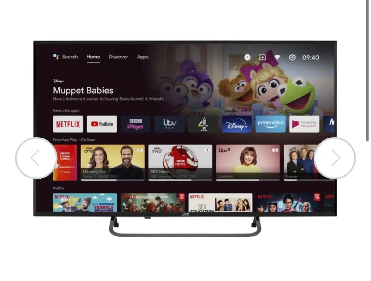 JVC 43” Smart TV - Image 1