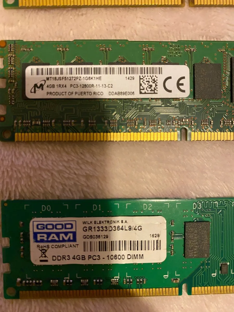 Memory DDR3 Ram - 4gb each - Image 3